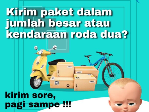 Bisa kirim paket Loohh !!!